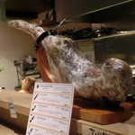 鳥男 - 切りたて！スペイン産生ハム（650円）