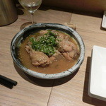 近江鶏の手羽元甘辛味噌煮4本（580円）