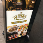 The Meatball Factory - 屋号看板