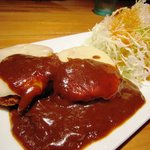 Tonkatsu - コロッケチーズ包み（ドミソース添え）450円