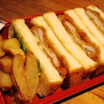 Tonkatsu - （持ち帰り）ヘレカツチーズサンド　550円