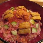 江戸前鮓 すし通 - バラちらし Ｈ27.12月分