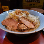 立川マシマシ - ミニラーメン（そのまま、2015年12月18日）