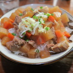 麺工房 隠國 - とっつぁん丼のダブル