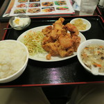 中華料理 厚工坊 - 唐揚げ定食