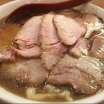 喜多方肉そば(煮干)('16.1訪問時)