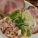 がふうあん - 和え玉イベリコ増し(2016/1)