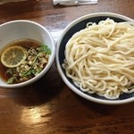 つけそば 周一 - 火曜日限定つけうどん８００円　大盛無料