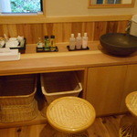 伊豆網代温泉　松風苑 - 貸切風呂　三楽の脱衣所