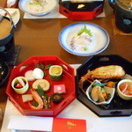 伊豆網代温泉　松風苑 - ２０１６年元旦小食の一部