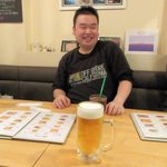 巡礼街道の洋食屋35 - 生ビール2016.01.18