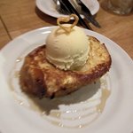 巡礼街道の洋食屋35 - フレンチトーストアイス添え2016.01.18