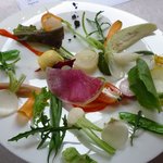 明神館 - 地野菜（20種類のとれたて野菜）