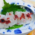 華ぶさ - はも　ちょっと炙って中はレアです2010.8