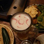 宮崎県日南市 塚田農場 - あんぱんまんビール（笑）