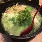 龍馬 軍鶏農場 - 塩ラーメン