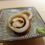 鮨 あらい - やりいかの煮つけ