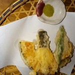 湯布院温泉　御宿　由布乃庄 - 天婦羅、これがまた素晴らしい美味しさ