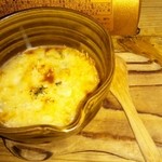 湯布院温泉　御宿　由布乃庄 - 塚原高原の野菜を使ったグラタン。クリームソースが美味すぎてもう…