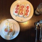 フルーツダイニングパレット - フルーツサンドと苺サンド