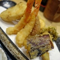天麩羅 なか江 - 天ぷら定食　1300円