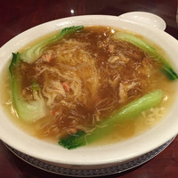 萬珍樓 本店 - 2016年1月19日のふかひれ蟹肉香港麺