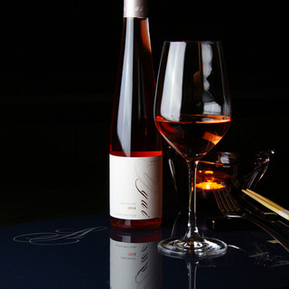 グラスの量が選べる、ワインテイスティング