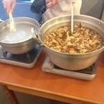 ブランネージュ - 朝食元旦雑煮、モチは地元安塚産のもち米をついたもの