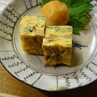 巽蕎麦 志ま平 - 卵焼き