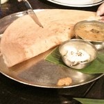 ダバ インディア - こっちはチーズドーサ（だったかな？）