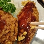 気賀亭 - コロッケは此方の名物！