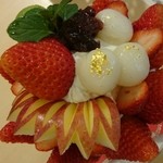 アオイ農園　ぶどうの木 - 賀正パフェ♪