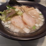 らぁ麺 胡心房 - 味玉らぁめん横顔