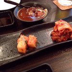 SATOブリアン 本店 - キムチ盛り合わせ