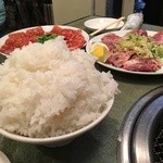 龍苑 - ごはん大盛り