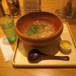 マルモキッチン - ぷりぷり海老とヤリイカのライスヌードル