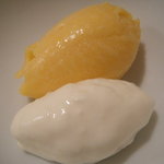 シャーベット（柑橘とヨーグルト）