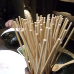 Kushiage Dainingu Ageage - ３人で串揚げ約60～70本食べました(2016.01.16)