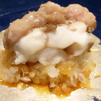 味あら井 - 白アマダイ、脂肪乗せ