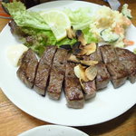 立呑み きむらや - ミスジステーキ４００円