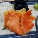 立ち呑み 魚平 - 「黒ミル貝刺」