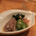 恒屋伝助 - シャコの酢の物