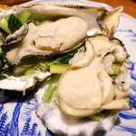 和庵 - 06-2牡蠣出汁煮たべくらべ