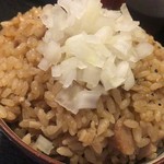 中華ソバ 伊吹 - 炊き込みご飯（150円）