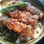 YAKITORI亭 - 焼鳥丼のアップ