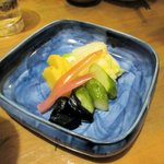 旬酒和食 芳べえ - 追加のお新香2015.11.30