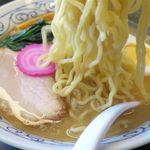 ラーメン ツバメ - 昔風そば塩の麺
