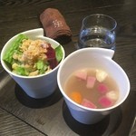 ケンゾーエステイトワイナリー 六本木ヒルズ店 - サラダとスープ＼(^o^)／