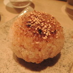 鳥しき - 焼きおにぎり2016.1