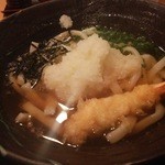 うどんひだか - 海老天おろしうどん　￥６００－